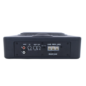 8 Inch Ultra Thin Subwoofer With Tweeter 12V 24V Car Audio <b>Stereo</b> <b>System</b> Aluminum Alloy - Product Image 3