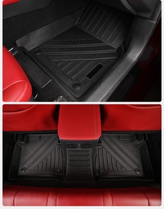 Tappetino per <span class=keywords><strong>auto</strong></span> 3D TPE sportivo impermeabile Anti-polvere personalizzato resistente per tutte le stagioni e facile da pulire tappetino per <span class=keywords><strong>auto</strong></span> perfetto per Highlander 7 posti - Product Image 3