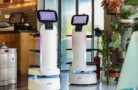 Robot de livraison autonome Segway avec navigation LDS SLAM+VSLAM pour hôtels/restaurants/cafés/supermarchés, utilisation 12-24 heures
