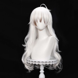 Peluca Larga Blanca Resistente al Calor para Cosplay de Zani del Juego Wuthering Waves para Mujer, GAHC-067 - Product Image 5