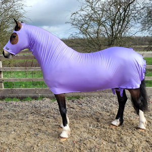 ผ้าคลุมม้ากันแมลงวัน ผ้าคลุมม้าสำหรับขี่ม้า ผ้าห่มม้า ผ้าคลุมม้าสแปนเด็กซ์แบบเต็มตัว ป้องกันแมลงวันทั้งตัวและใบหน้า พร้อมผ้าคลุมคอ ผ้าคลุมม้ากันแมลงวันสำหรับฤดูร้อน - Product Image 6
