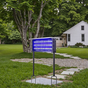 USB Video recargable <span class=keywords><strong>Mosqui</strong></span> partes del cuerpo LED Bug Zapper luz púrpura Solar Mosquito Killer lámpara inteligente - Product Image 6