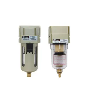 CHDLT manufacture sell 1/4 auto drain copper filter element AF2000-02 compressed air filter oil water trap separator
