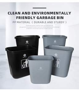 Thương Mại Có Thể Tái Chế Mỏng Nhựa Đứng Thùng Rác Có Thể Chống Thấm Nước Chống Cháy Cho Khách Sạn Phòng Rác/Nhà Bếp Nhà Văn Phòng - Product Image 3