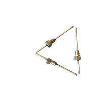 Filtre de traversée EMI certifié ROHS LCA 5pF X7R L4030-094 M3 à montage sur vis, plaqué argent, 500VDC