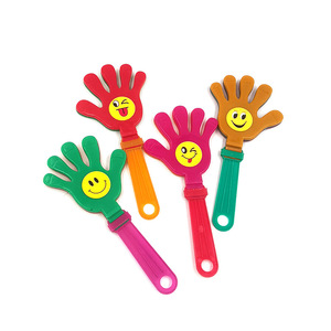 Hand Clapping Board Plastic Smiley Face Cheerleading Props Multiple Colors For Sports Events And Parties - Product Image 5