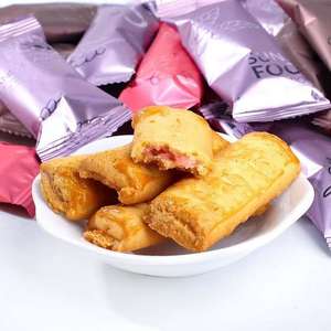 Snacks asiáticos Farizzzi Yema de huevo rellena Pastelería Sabores surtidos Varios sabores100g - Product Image 1