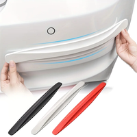 ODEC 2PC Protection universelle en silicone anti-collision pour pare-chocs avant/arrière de voiture 1. Décoratif épais