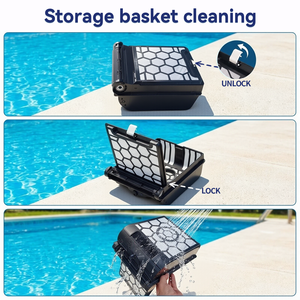 <span class=keywords><strong>Robot</strong></span> Skimmer Automatico Portatile per <span class=keywords><strong>Piscina</strong></span> ad Energia Solare in ABS con Batteria <span class=keywords><strong>da</strong></span> 5200mAh per la Pulizia della Superficie della <span class=keywords><strong>Piscina</strong></span> - Product Image 4
