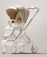 Poussette légère universelle à quatre roues Poussette pour bébé Cadre en alliage d'aluminium Poussettes pliables pour bébé Poussettes Coches Para Bebes