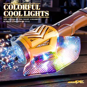 Ept rìu <span class=keywords><strong>Wand</strong></span> Máy bong bóng cho trẻ em bong bóng Wands tự động ánh sáng lên súng bong bóng cho trẻ mới biết đi ngoài trời bên sinh nhật Đồ chơi - Product Image 3