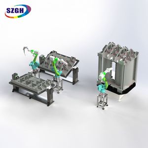 Station de travail robotisée de soudage automatique à 6 axes pour l'industrie des structures en acier, en vente avec composants essentiels du moteur et du groupe motopropulseur - Product Image 4