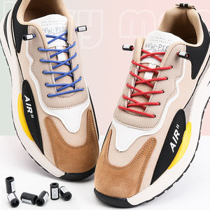 Lacets paresseux de styliste, nouvelle collection de chaussures élégantes sans cravate, lacets élastiques directs d'usine, lacets de chaussures de baskets personnalisés - Product Image 1