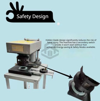 Perforateur d'œillets pour rideaux avec support métallique pour usage domestique et professionnel