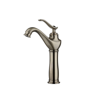Pour Empolo luxe doré salle de bain robinet eau chaude/froide bassin mitigeur moderne monotrou Antique bain douche robinet vente chaude
