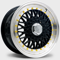 Jantes de voiture en alliage d'aluminium personnalisables de haute qualité 14 15 16 17 18 19 pouces pour BMW Série 3 pour Audi A3 A4 pour Honda Civic