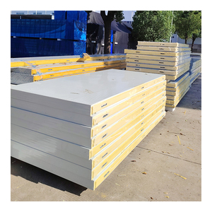 Phòng lạnh cách nhiệt trang trí đúc sẵn bên ngoài kim loại siding tường Panel Pur/PU bọt cách điện Tường Bánh Sandwich - Product Image 2