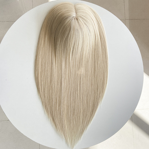 Topper de base en soie juif Kippa Fall, 100% cheveux vierges européens à cuticules intactes, raie libre multidirectionnelle, certifié casher - Product Image 3