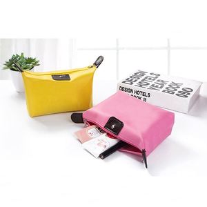 Wholesale Fashion Makeup Bag Small Waterproof Travel Beauty <b>Case</b> Pouch Toiletry Bag Custom Logo Zipper <b>Cosmetic</b> Bags for Makeup - Product Image 4