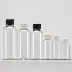 Biểu Tượng Tùy Chỉnh Rõ Ràng Nâu Nhựa Trà Sữa Chai 30Ml 50Ml 100Ml Uống Chai Rỗng - Product Image 3