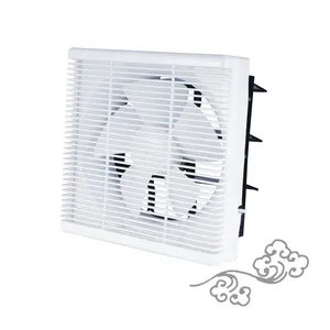 150mm 200mm 250mm 300mm de obturación automática completa de cuarto de baño de plástico ventilación ventilador de escape con parrilla delantera