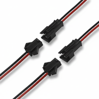 Câble professionnel JFS JST 22AWG 15cm avec bornes de connexion 3 broches femelle/mâle 3A/10A, assemblage de câbles personnalisé pour bande LED 250V