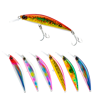 Long Casting Sinking 120mm 37g Plastic Artificial Hard Bait Minnow Lure <b>Hooks</b> Stream River Lake Sea Fishing Bass Mackerel Pike - Product Image 1
