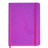 Carnet de notes de style professionnel de haute qualité, écologique, personnalisé, couverture en PU A5, couleur changeante, avec bande, logo en relief