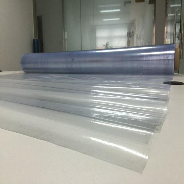 Foshan PVC Plastic Film Factory Manufactures Soft Transparent PVC Roll Moisture-Proof for Household Products Use