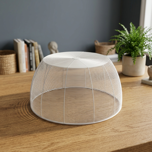 Tabouret en fer avec revêtement en poudre - Product Image 1
