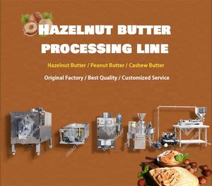 Línea de máquina de procesamiento de avellanas multifuncional, maquinaria de procesamiento de <span class=keywords><strong>nueces</strong></span> de alimentos a pequeña escala, máquina de mantequilla de almendras y avellanas - Product Image 2