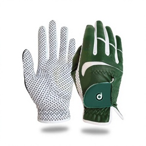 Gant de golf pour main droite, respirant, en cuir Cabretta, avec paume en silicone, fermeture Velcro, unisexe - Product Image 1