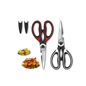 กรรไกรครัวสแตนเลสแบบหนา ทนทาน ใช้ได้กับเนื้อไก่ ผัก และงานครัวอื่นๆ - Product Image 1