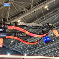 P4 360 degrés Flexible Led Module affichage intérieur Led écran d'affichage doux pour la publicité publier