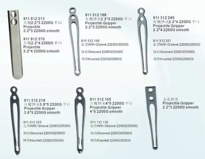 Pièces détachées pour métiers à tisser Sulzer