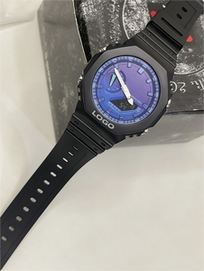 Montre mécanique automatique haut de gamme pour homme avec cadran ajouré, largeur de bracelet 24 mm, mouvement Shanghai - Product Image 2