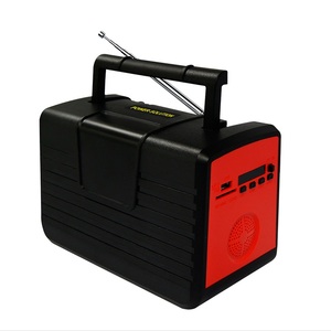 Kit de energía Solar portátil, sistema doméstico de 20 o 30W, con Radio FM integrada, para ver TV <span class=keywords><strong>y</strong></span> ventilador de CC - Product Image 3