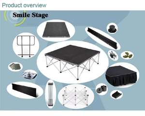 Plataforma de Aluminio Inteligente RK de Alta Resistencia con Capacidad de Carga de 1000 kg, Diseño Modular e Instalación Rápida para Conciertos y Eventos - Product Image 5