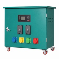 Haowei HWTQ-400 Armoire de synchronisation au réseau Prix usine 380V 400V Large plage de tension 161-480V Alimentation double CA/CC IP54 Générateur de gaz
