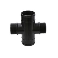 Raccord flexible en PVC avec colliers de serrage en caoutchouc pour tuyau de drainage, réparation de tuyau, système d'irrigation