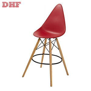 Moderne pas cher Prix En Bois Tabourets de <span class=keywords><strong>Bar</strong></span> À Manger Chaises Avec <span class=keywords><strong>Dossier</strong></span> Haut À Vendre - Product Image 1