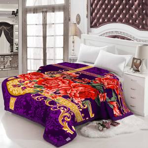 ผ้าห่มขนมิงค์ลายนูน2ply 200*240ซม. 4กก./5กก. ทำจากประเทศจีนสีน้ำตาลเข้ม - Product Image 2