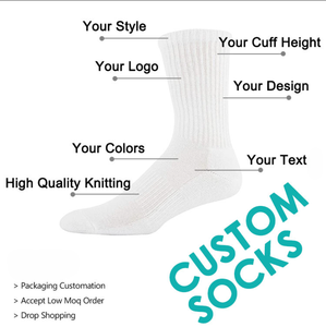 Chaussettes de baseball pour athlètes professionnels, fournies par le fabricant, à compression élevée, absorption des chocs, en <span class=keywords><strong>nylon</strong></span> et élasthanne, pour les matchs professionnels, OEM - Product Image 5