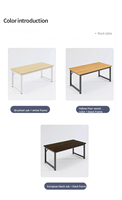 Table d'étude multifonctionnelle de coiffeuse d'ordinateur de bureaux de conception moderne de haute qualité pour l'approvisionnement en gros