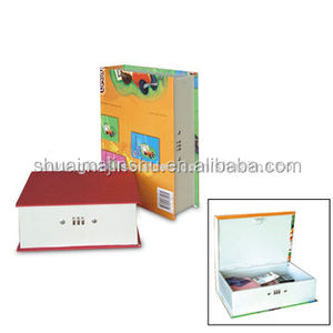 Giá rẻ lụa màn hình in ấn cuốn sách từ điển hình dạng kim loại an toàn hộp - Product Image 2