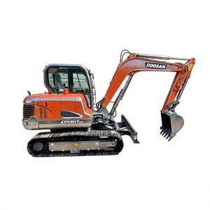 Excavator Crawler Hidrolik Doosan DX60 6 Ton Bekas Pakai dengan Mesin Gearbox PLC-Grosir untuk Pengecer - Product Image 2