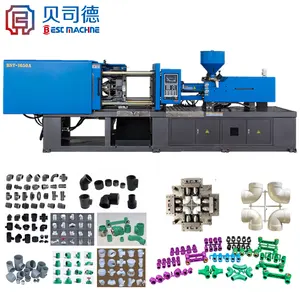 High quality low price PVC PPR PE pipe fittings pipe joint injection molding making machine