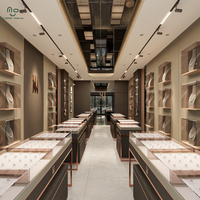 Vitrine de magasin de bijoux en verre personnalisée, présentoir de bijoux sur pied, comptoir de présentation pour centre commercial, magasin de bijoux