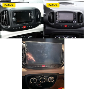 Pour <span class=keywords><strong>Fiat</strong></span> 500L <span class=keywords><strong>2012</strong></span> -2017 autoradio Android 10 DSP Carplay Android Auto RDS 4G WIFI lecteur de Navigation GPS pas de DVD 2 Din - Product Image 2