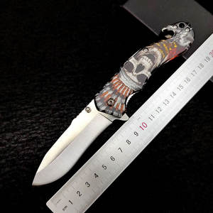 Cuchillo Plegable Multifuncional de Acero Inoxidable para Exteriores, Herramienta Portátil de Supervivencia para Camping y Caza, Hoja de Alta Dureza - Product Image 2